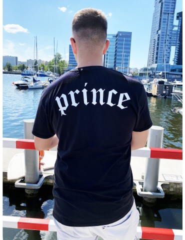 Prince koszulka męska czarna